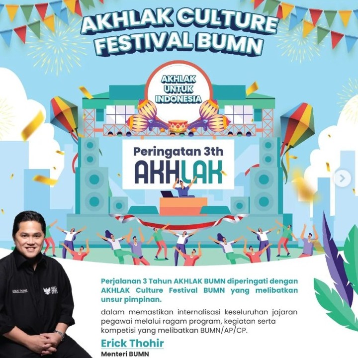 Akhlak Cluture Festival BUMN