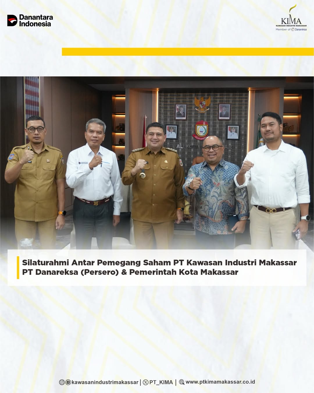 Danareksa, KIMA, dan Pemkot Makassar Bahas Penguatan Kawasan Industri