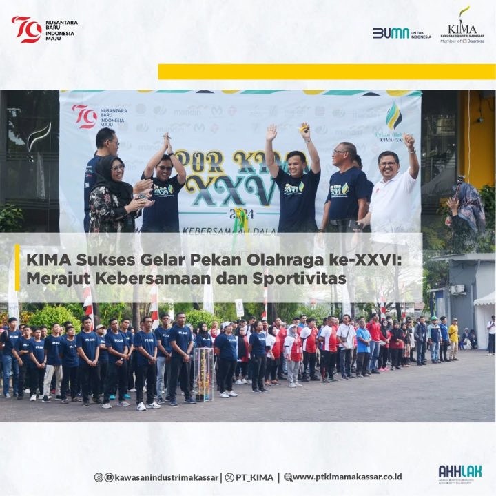 KIMA Sukses Gelar Pekan Olahraga ke-XXVI
