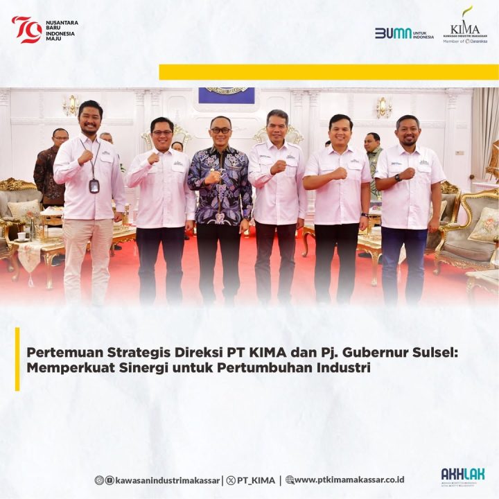 Pertemuan Strategis Direksi PT KIMA dan Pj. Gubernur Sulses