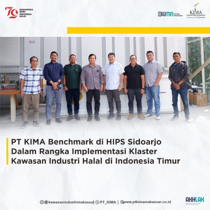 PT KIMA Benchmark di HIPS Sidoarjo Dalam Rangka Implementasi Klaster Kawasan Industri