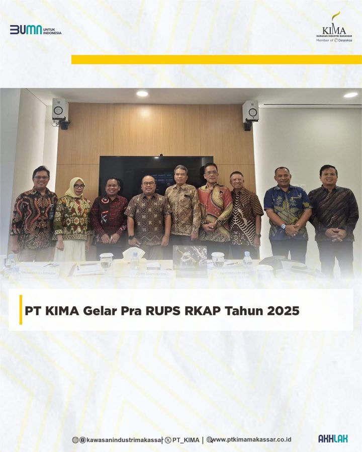 PT KIMA Gelar Pra-RUPS RKAP Tahun 2025