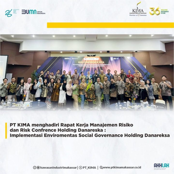 PT KIMA Menghadiri Rapat Kerja Manajemen Risiko dan Risk Conference Holding Danareksa