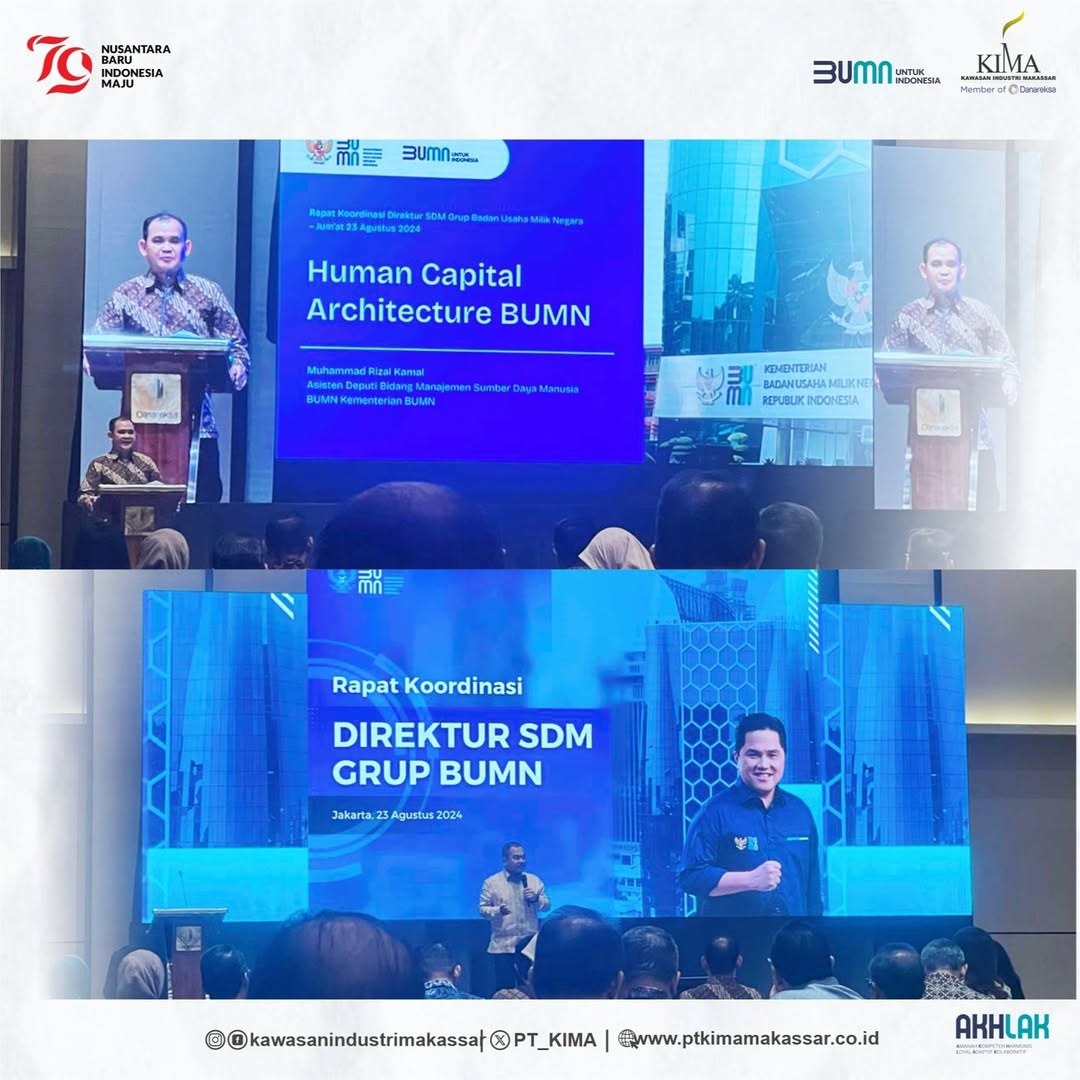 Rapat Koordinasi Direktur SDM BUMN Bahasa Strategi Human Capital 2024 dan Tantangan Global
