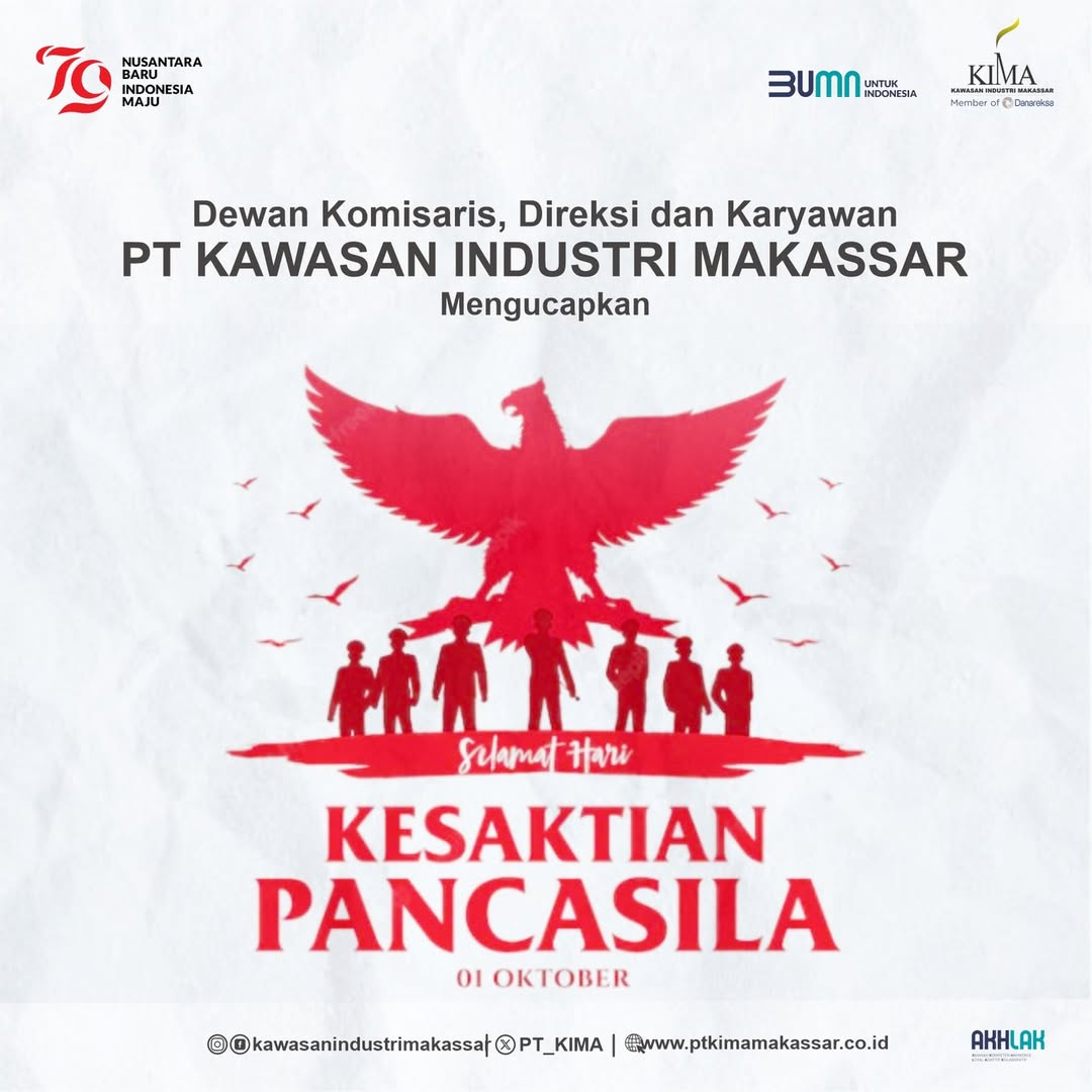 Selamat Hari Raya Kesaktian Pancasila