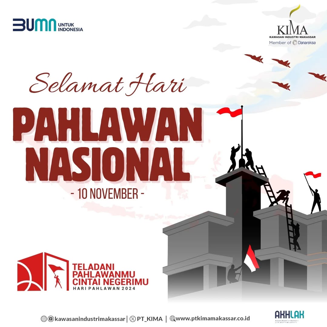 Selamat Hari Raya Pahlawan Nasional