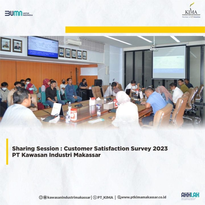 Sharing Session Costumer Satisfaction Survey 2023 PT KIMA