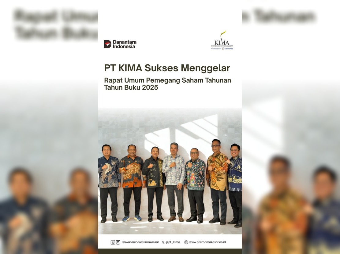 PT KIMA Gelar RUPS Tahunan Tahun Buku 2025, Perkuat Komitmen Kembangkan Kawasan Industri Berkelanjutan