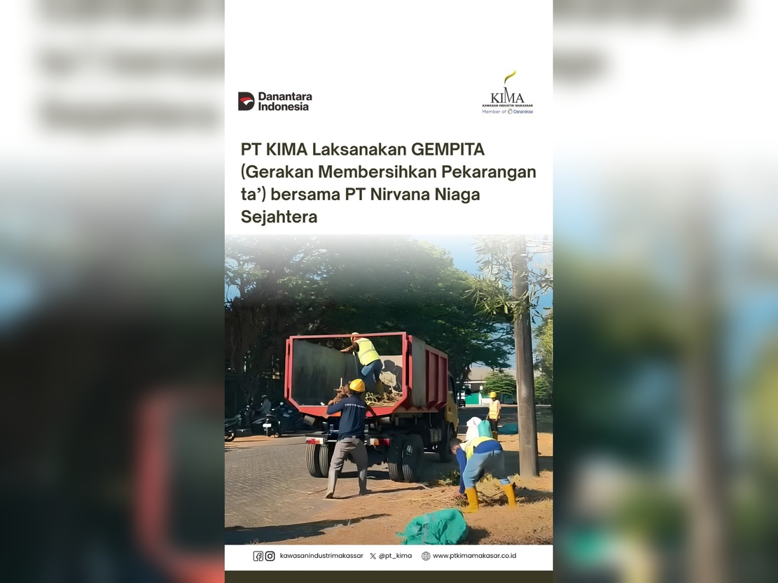 Lewat GEMPITA, PT KIMA dan PT Nirvana Niaga Sejahtera Bangun Budaya Bersih di Kawasan Industri